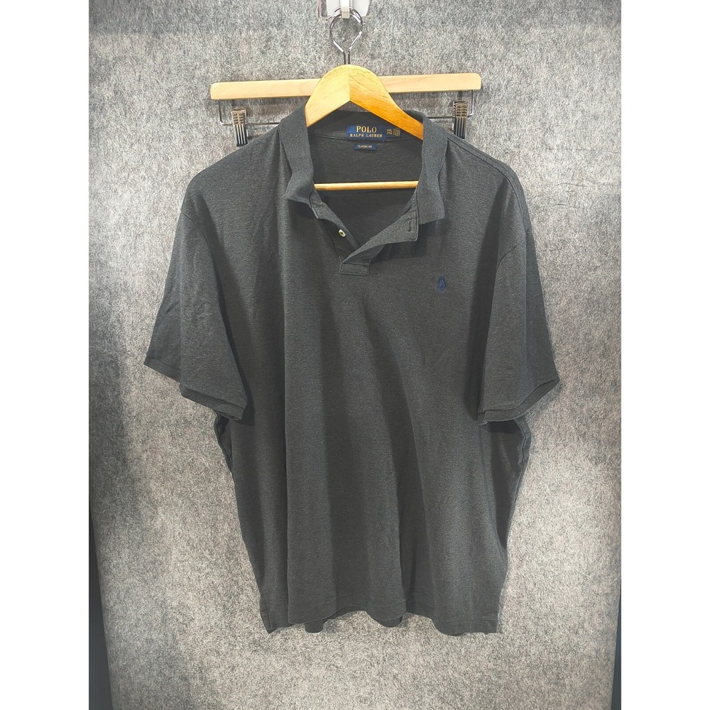 Ralph Lauren Black‎ Polo Shirt Classic Fit Men's Size XXL